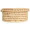 Household Essentials Natural Handwoven Corn Leaf Nestable Basket Set with Lids